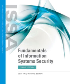 Fundamentals of Information Systems Security, Bundle 3rd Edition by David Kim  - Original PDF
