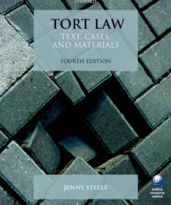 Tort Law, Text, Cases, and Materials 4th Edition - Original PDF