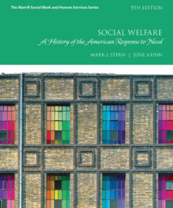 Social Welfare: A History of the American Response to Need 9th Edition - Original PDF
