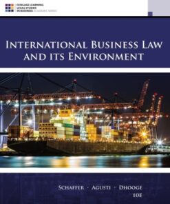 International Business Law and Its Environment 10th Edition - Original PDF