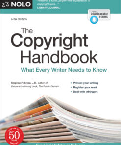 Copyright Handbook, The What Every Writer Needs to Know 14th Edition - Original PDF