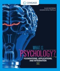 What is Psychology?: Foundations, Applications, and Integration 5th Edition - Original PDF