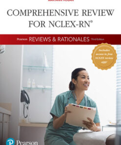 Pearson Reviews & Rationales: Comprehensive Review for NCLEX-RN 3rd Edition - Original PDF