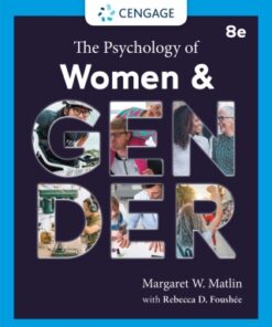 The Psychology of Women and Gender 8th Edition - Original PDF