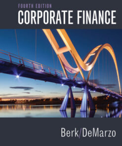 Corporate Finance 4th Edition - Original PDF
