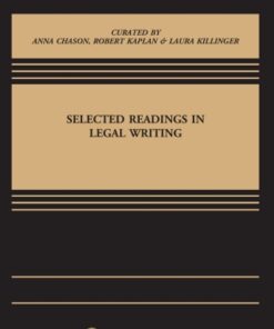 Selected Readings in Legal Writing 3rd Edition Custom - Original PDF