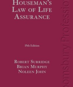 Houseman's Law of Life Assurance 15th Edition - Original PDF