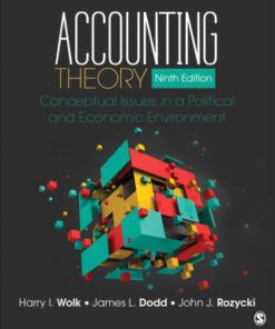 Accounting Theory: Conceptual Issues in a Political and Economic Environment 9th Edition - Original PDF