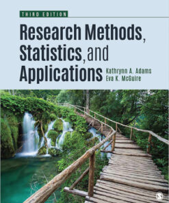 Research Methods, Statistics, and Applications 3rd Edition - Original PDF