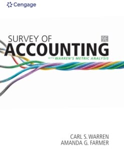Survey of Accounting 9th Edition - Original PDF