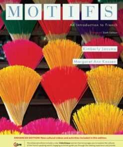 Motifs, Enhanced: An Introduction to French, Enhanced 6th Edition - Original PDF