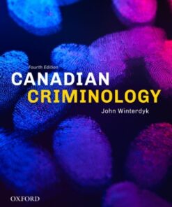 Canadian Criminology 4th Edition - Original PDF