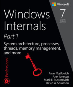 Windows Internals: System architecture, processes, threads, memory management, and more, Part 1 7th Edition - Original PDF