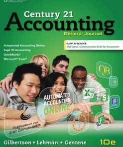 VitalSource eBook: Century 21 Accounting: General Journal, Copyright Update 10th Edition - Original PDF