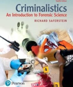 Criminalistics: An Introduction to Forensic Science 12th edition - Original PDF
