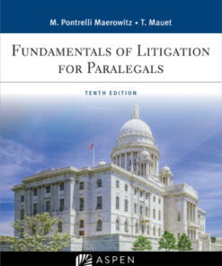 Fundamentals of Litigation for Paralegals 10th Edition - Original PDF