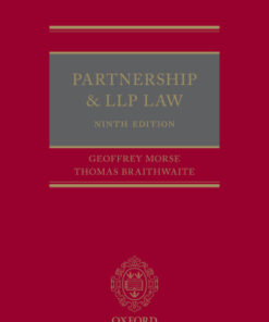 Partnership and LLP Law 9th Edition - Original PDF
