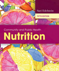 Community and Public Health Nutrition 5th Edition - Original PDF