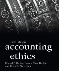 Accounting Ethics 3rd Edition - Original PDF