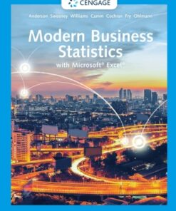 Modern Business Statistics with Microsoft Excel 7th Edition - Original PDF