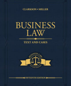 Business Law: Text and Cases 15th Edition - Original PDF