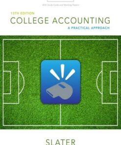 College Accounting Chapters 1-12 with Study Guide and Working Papers 13th Edition - Original PDF