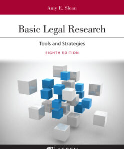 Basic Legal Research: Tools and Strategies 8th Edition - Original PDF