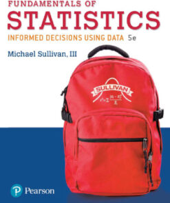 Fundamentals of Statistics 5th Edition - Original PDF
