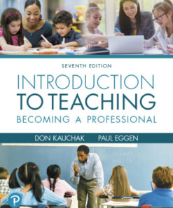 Introduction to Teaching 7th Edition Becoming a Professional - Original PDF