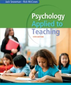 Psychology Applied to Teaching 14th Edition - Original PDF