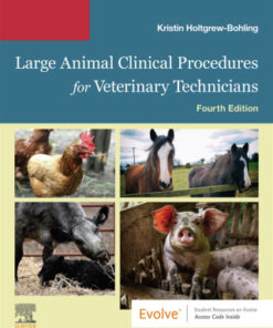 Large Animal Clinical Procedures for Veterinary Technicians 4th Edition - Original PDF