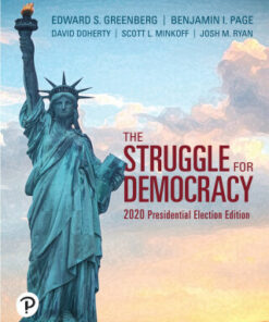 The Struggle for Democracy, 2020 Presidential Election Edition 13th Edition - Original PDF