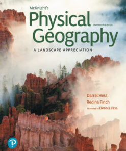 McKnight's Physical Geography: A Landscape Appreciation 13th Edition - Original PDF