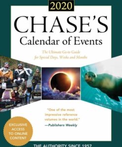 Chase's Calendar of Events 2020, The Ultimate Go-to Guide for Special Days, Weeks and Months 63rd Edition - Original PDF