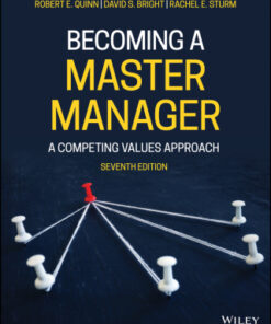Becoming a Master Manager: A Competing Values Approach 7th Edition - Original PDF