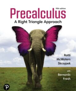 Precalculus: A Right Triangle Approach 5th Edition - Original PDF