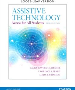 Assistive Technology: Access for All Students 3rd Edition - Original PDF