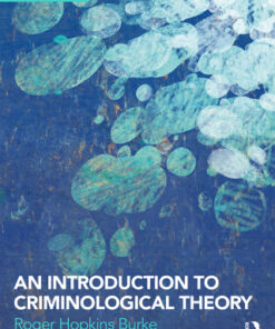 An Introduction to Criminological Theory 5th Edition - Original PDF