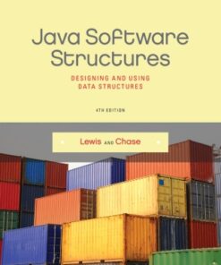 Java Software Structures: Designing and Using Data Structures 4th Edition - Original PDF