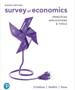 Survey of Economics: Principles, Applications and Tools 8th Edition - Original PDF