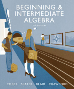 Beginning & Intermediate Algebra 5th Edition - Original PDF