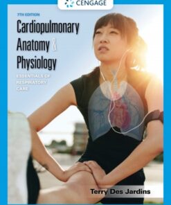 Cardiopulmonary Anatomy & Physiology: Essentials of Respiratory Care 7th Edition - Original PDF