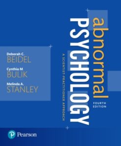 Abnormal Psychology: A Scientist-Practitioner Approach 4th Edition - Original PDF