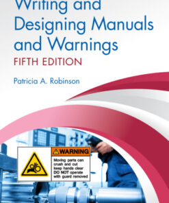 Writing and Designing Manuals and Warnings 5th Edition - Original PDF