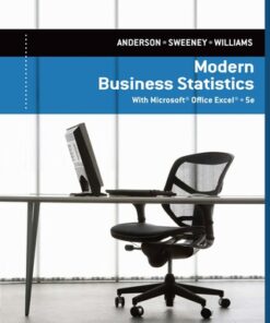 Modern Business Statistics with Microsoft Excel 5th Edition - Original PDF