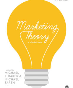 Marketing Theory: A Student Text 3rd Edition - Original PDF