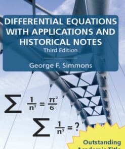 Differential Equations with Applications and Historical Notes 3rd Edition - Original PDF