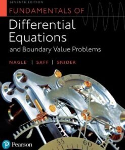 Fundamentals of Differential Equations and Boundary Value Problems 7th Edition - Original PDF