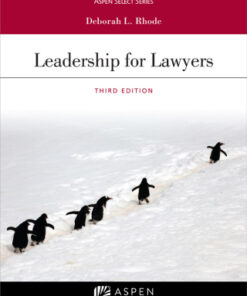 Leadership for Lawyers 3rd Edition - Original PDF