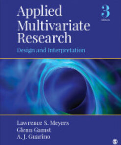 Applied Multivariate Research: Design and Interpretation 3rd Edition - Original PDF